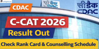 CDAC C-CAT 2026 Result Out: Check Rank Card & Counselling Schedule